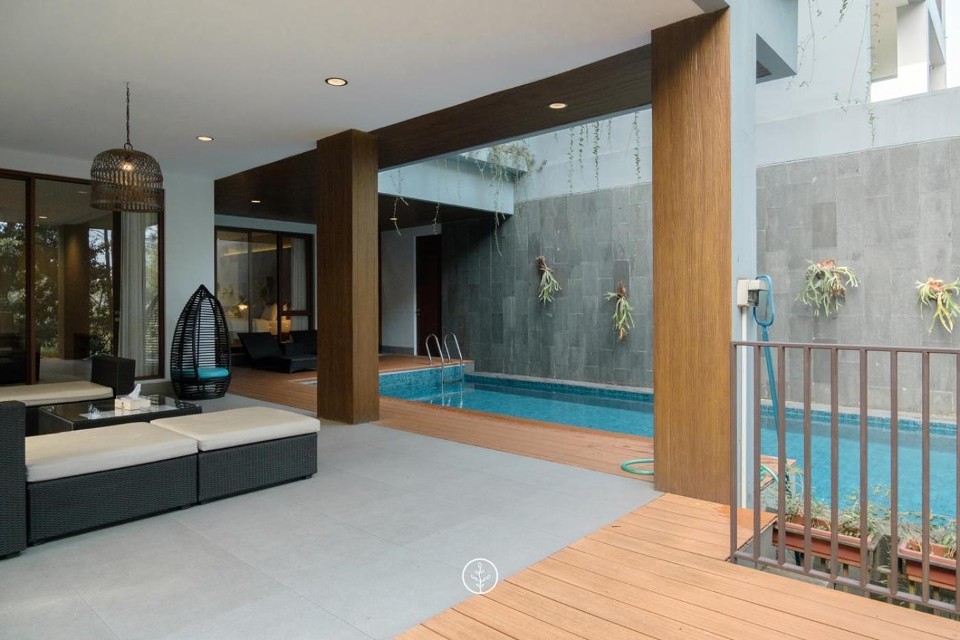 Asmaya Hill View Villa 7 Bedrooms With A Private Swimming Pool Bandung Exteriör bild