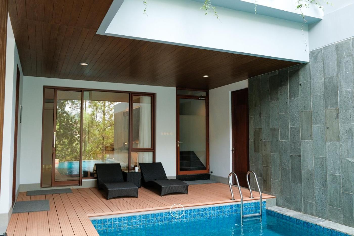 Asmaya Hill View Villa 7 Bedrooms With A Private Swimming Pool Bandung Exteriör bild