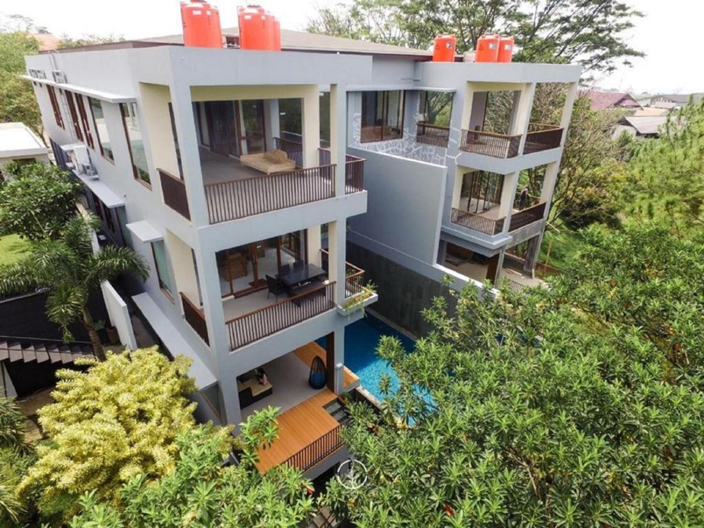 Asmaya Hill View Villa 7 Bedrooms With A Private Swimming Pool Bandung Exteriör bild